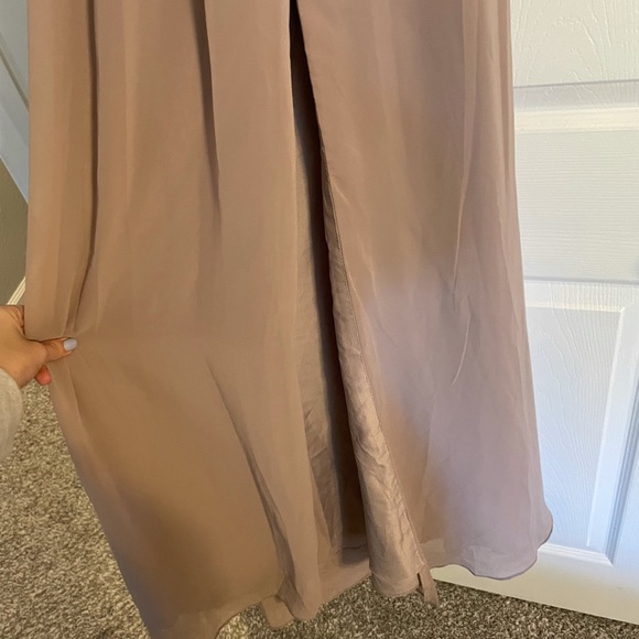 Taupe AZAZIE AAIDA Bridesmaid Dress - Picture 10 of 15